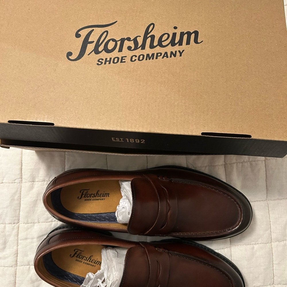 Florsheim Men's Rich Brown Loafers